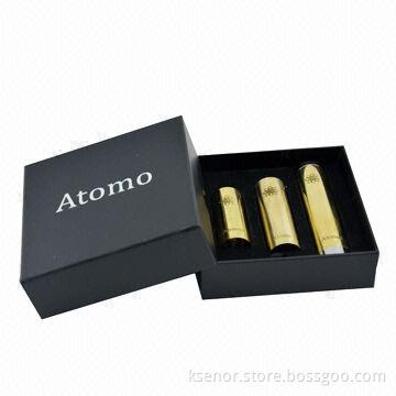 New Arrival Stainless Steel + Brass Electronic Cigarette Mod Atomizers with Factory Price